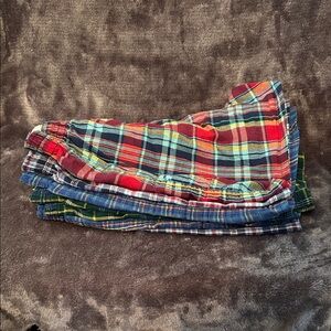 Plaid Kids Boxers - Multicolor